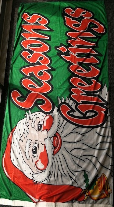 easons Greetings Flag