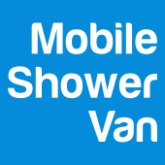Blue, MOBILE SHOWER VAN,90x90cm