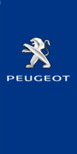 Blue,Peugeot,90x180cm