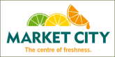 White, Market City The Centre Of Freshness, Perth Market Authority,180x90cm