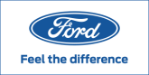 White, Ford Feel The Difference,180x90cm