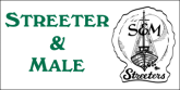 White, STREETER AND MALE(logo),180x90cm