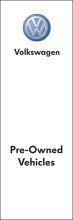 White, Volkswagen Pre-Owned,150x150cm