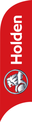  Holden Lion(logo)Holden Red ,80x300cm