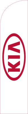  KIA(logo,acw), White,75x300cm