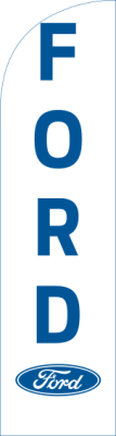 White,FORD(stacked)Ford(logo),80x300cm