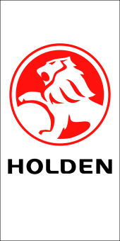 White,Holden(logo),Holden,90x180cm