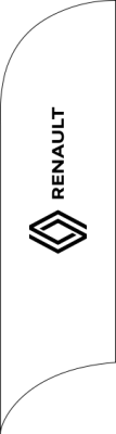 White, RENAULT(logo,acw),80x300cm