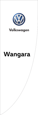 White, Volkswagen(logo)Wangara,150x450cm