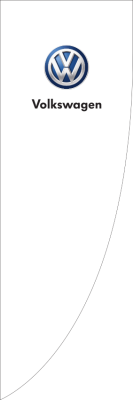 White,Volkswagen(logo),150x450cm