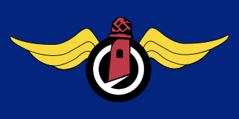 Blue, Southern Capes Motorcycle Club(logo),180x90cm