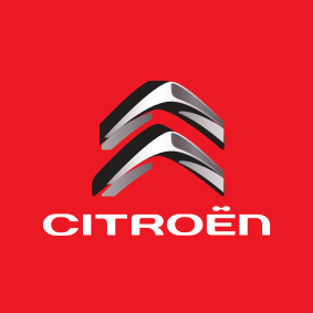 Red, CITROEN(logo),150x150cm