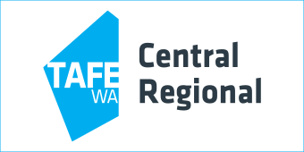 White, TAFE WA(logo)Central Regional,180x90cm