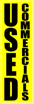 Yellow, USED COMMERCIALS,150x450cm