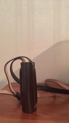 Lightweight Leather Flagpole Holster