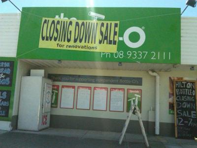 Closing Down