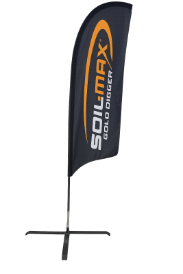 Flag Sample with Modular Pole