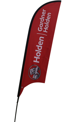 Flag Sample with Modular Pole