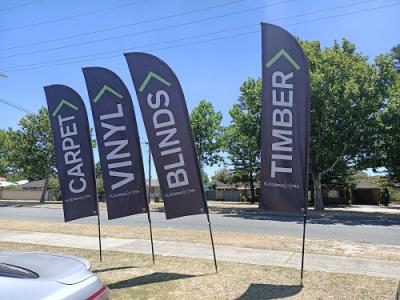 Flooring Xtra Feather Flags