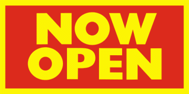 Now Open