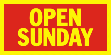 Open Sunday
