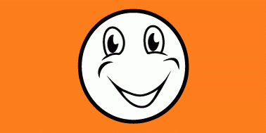 Happy Flag Orange