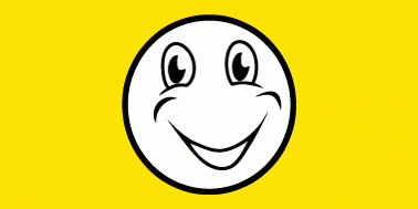 Happy Flag Yellow