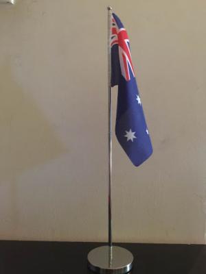 Table Desk Flag and Pole