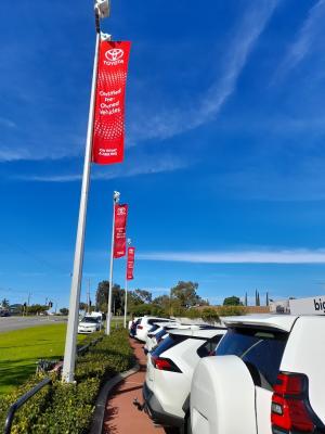 Red Toyota Flag