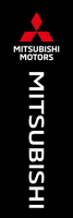Black, MITSUBISHI(logo),MITSUBISHI(cw),100x300cm