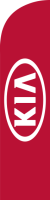 KIA(logo,acw) Red, 75x300cm