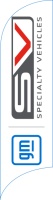 GMSV Specialty Vehicles(logo,acw), White 80x300cm