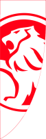 White, Holden Lion(logo),150x450cm