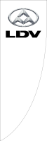 White,LDV(logo),150x450cm