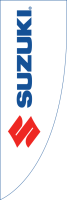 White,Suzuki(logo),150x450cm
