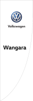 White, Volkswagen(logo)Wangara,150x450cm
