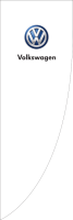 White,Volkswagen(logo),150x450cm