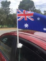 Window Mount Car Flag, 45cm x 25cm