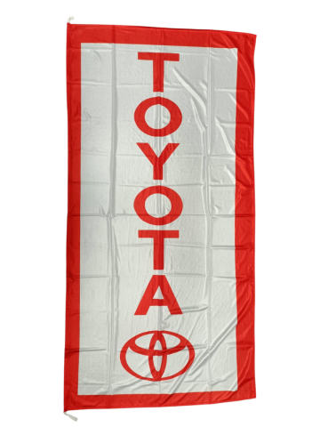 90cm by 180cm Toyota Flag