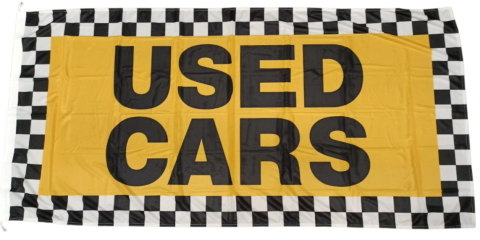Chequered Yellow, Used Cars Flag