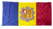 Andorra Nation Flag