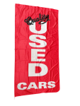 Red, Quality Used Cars Banner Flag